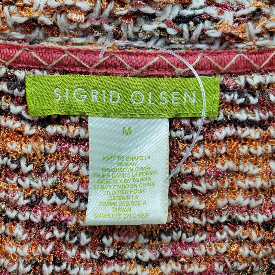 SIGRID OLSEN Chaqueta Mujer Blazer Mediano Tejido Victoriano Manga Larga Foto 3 de 4