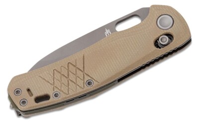 G1064582 Gerber Scout Tan 440A Black Drop Point Blade