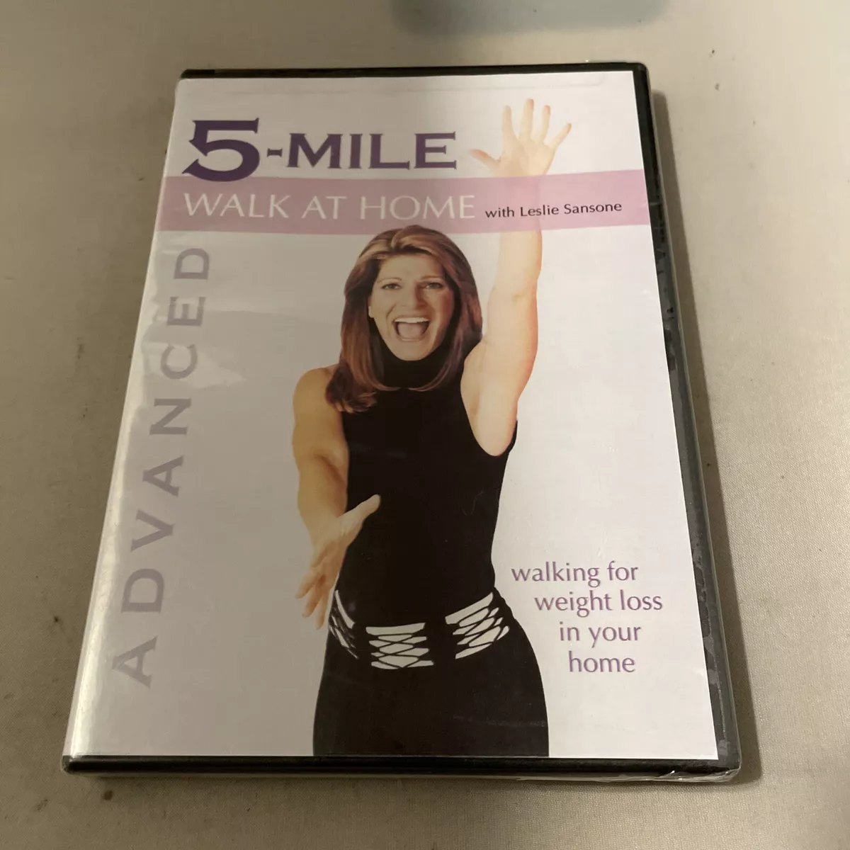 Leslie Sansone Advanced 5 Mile Walk At Home DVD Exercise BRAND NEW SEALED