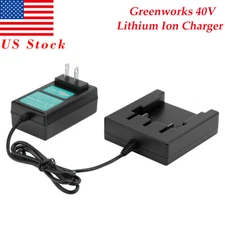 Li-ion Charger for GreenWorks 29472 29462 29463 29302 29282 G-MAX 40V Batteries
