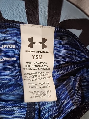 New Boy's UNDER ARMOUR Set Of 3 Assorted Polyester Blend Boxer Brief size S - Picture 2 of 3