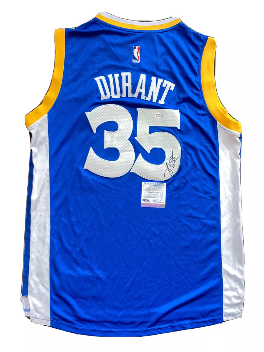 Kevin Durant Signed Golden State Warriors Jersey