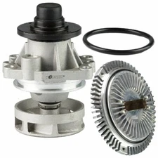 Engine Cooling Fan Clutch + Water Pump for BMW E34 E36 E39 E46 E53 X5 323i 325i