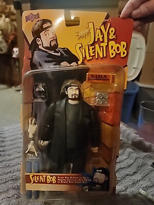 1998 Jay and Silent Bob Talking Action Figure Silent Bob Big Blast