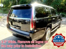 07-14 Chevy Tahoe/Yukon/Suburban Bumper Rear Door Trim Cover Tailgate Liftgate