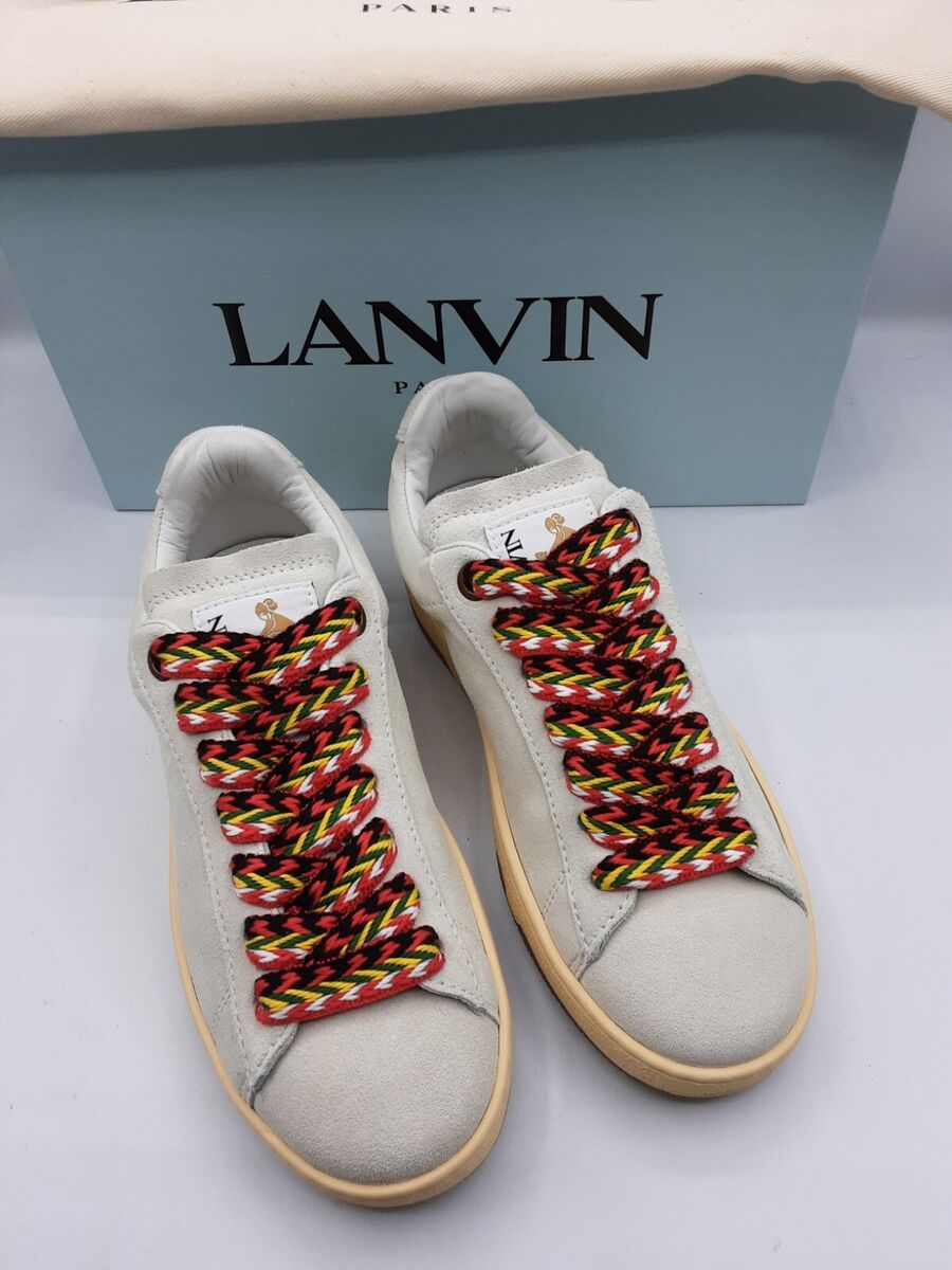 Lanvin Lite Curb low top women's Suede sneakers EU 38 US 8 Lanvin Lite Curb low top women's Suede sneakers EU 38 US 8