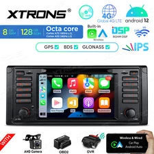 For BMW E39 M5 Car Stereo DVD Player 7" Android 14 Radio GPS Navi BT DAB+ 8+128G