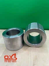 Set Of 2 45MM Excavator Bucket Bushings Bosses Cat John Deere Kubota Takeuchi