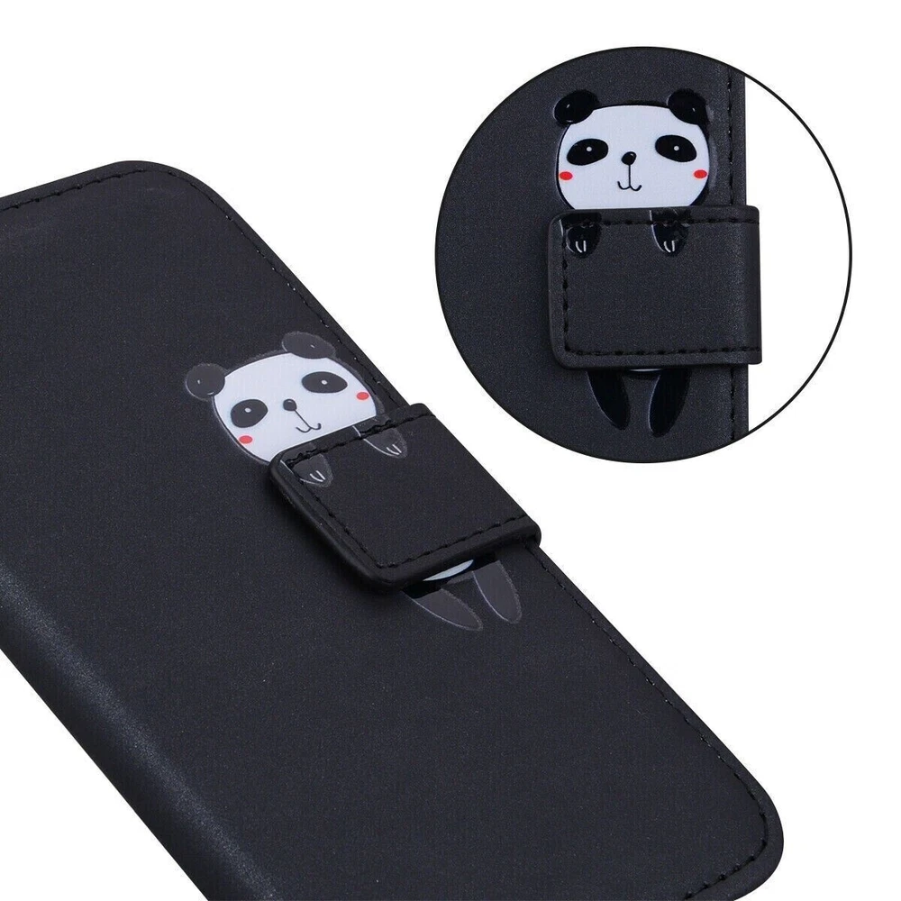 Leather Wallet Flip Phone Case for iPhone 15 14 13 Pro Max 12 11 Xs XR Cover