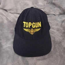Top Gun Hat Cap Snap Back Navy Embroidered Movie US Navy Aviation Pilot Mens