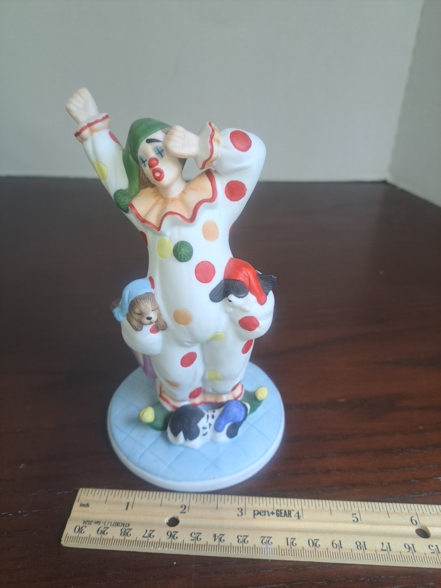 1990 Lefton China Porcelain Clown Figurine 07557 | eBay