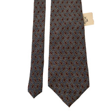 Claiborne Neck Tie Men's Multicolor Geometric Vintage Silk NWT