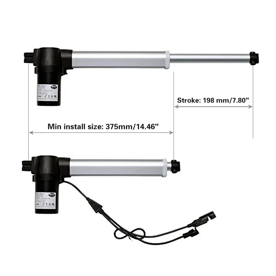 RMT Motor R8112/R811242375198 Power Recliner Couch Lift Chairs Linear Actuator - Image 4 of 4