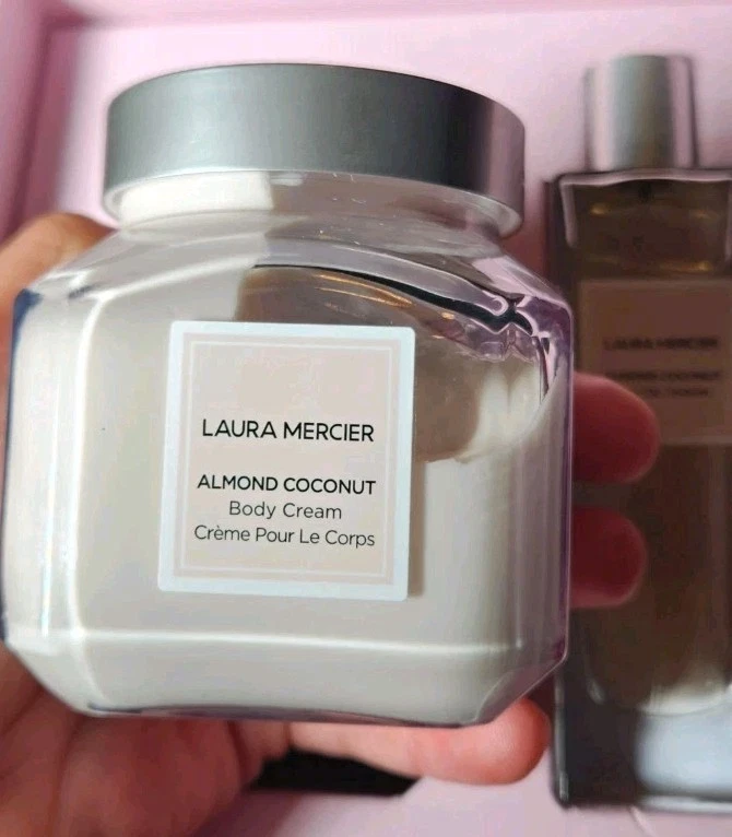 Laura Mercier 3 шт. Luxe Indulgence миндаль кокосовый набор, духи, крем для тела - Изображение 4 из 4