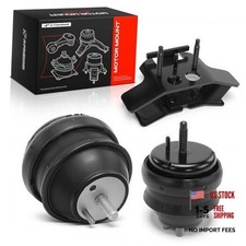 3PCS Engine Motor Mount and Transmission Mount Set Compatible with Cadillac