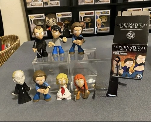 Supernatural Lot of 7 Mystery Minis. Vinyl Figures.
