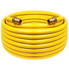 70ft 3/4'' Flexible Gas Line, CSST Corrugated Stainless Steel Tubing Pipe Kit...