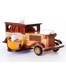 Whiskey Fancy Classic Car Decanter Set