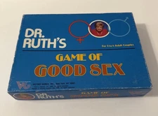 Vintage Dr Ruth's Game of Good Sex By Victory Games - 1985 Edition - Complete!