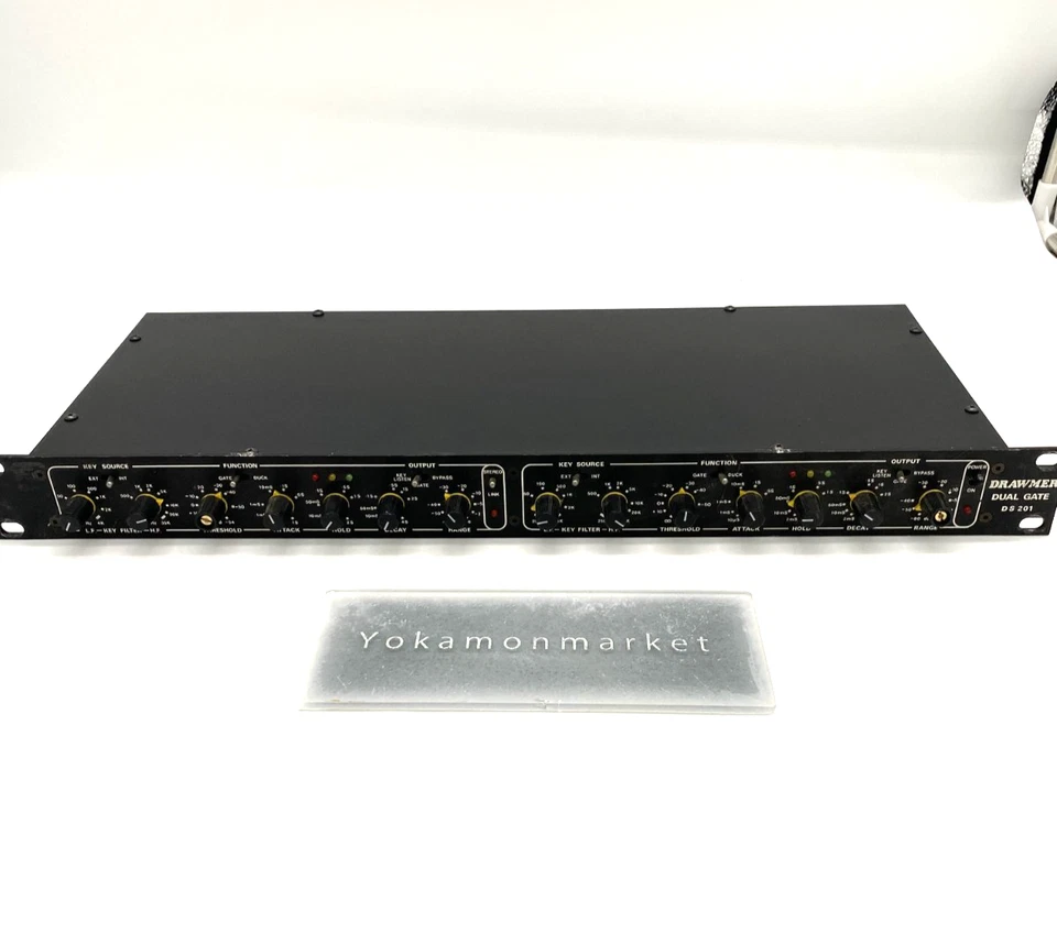 DRAWMER DS201 Dual Channel Noise Gate Rack Mount System Japan Used - Image 2 of 4