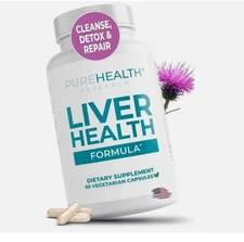 Pure Health Research Liver Health Vitamins - 60 Capsules