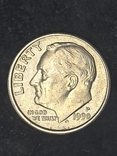 1990 P Roosevelt Dime Circulated