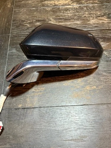 13 - 16 Lincoln MKZ Heated Driver Side Mirror Blind Spot Auto Dim Tuxedo Black