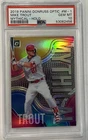 2019 Mike Trout Panini Donruss Optic Mythical  Holo #M-1  Angels Star PSA 10