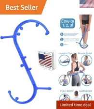 Portable Buddy Classic Massage Cane - Ideal for Back, Neck, and Shoulder Relief