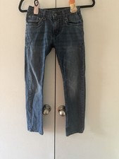 Levi s 511 Slim Boys Jeans Size 10 Regular Blue Denim Stretch Pants