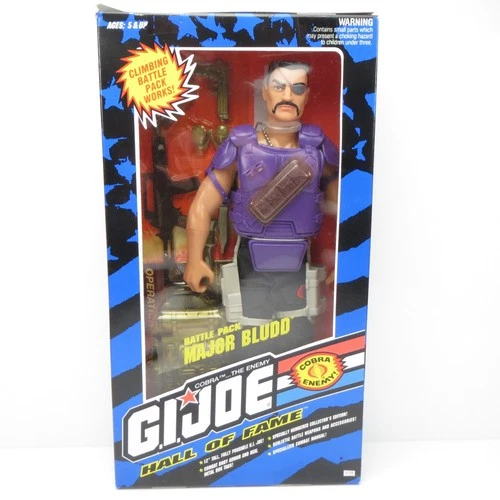Major Bludd Vintage 1993 GI Joe Hall Of Fame 12" Figure