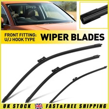 Fits Audi Q3 8U SUV Aerotwin Front & Rear Window Windscreen Wiper Blades Black