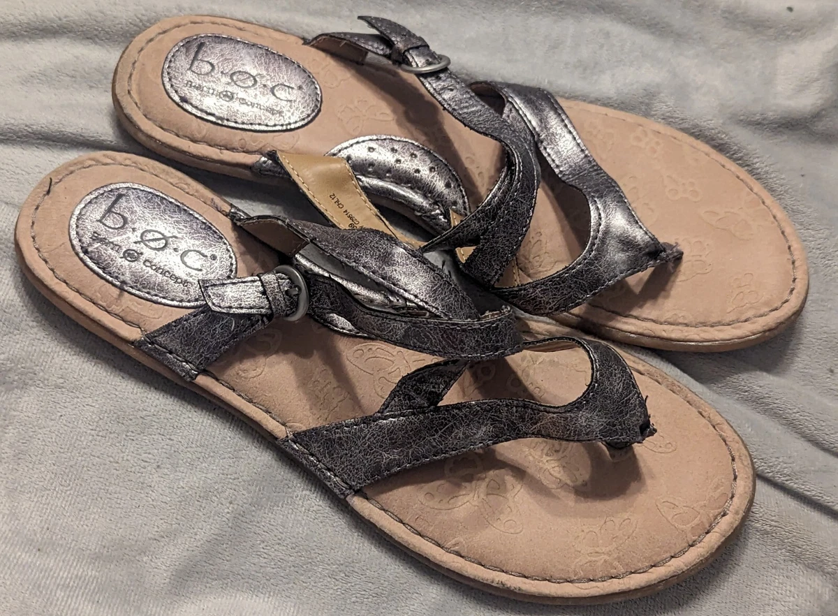 Boc shop pewter sandals