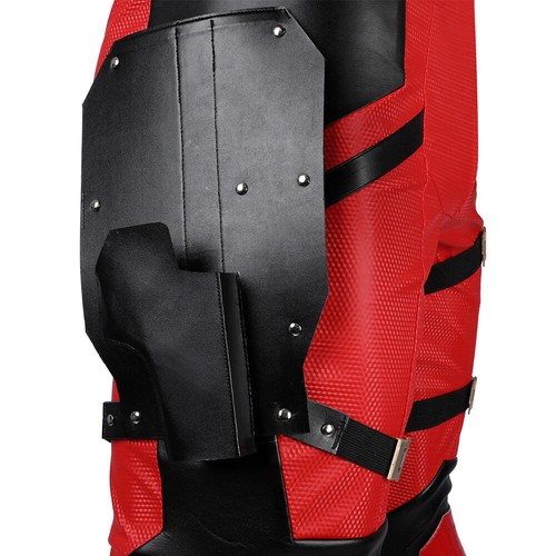 Deadpool 3 Mono Trajes Wade Wilson Rojo Set Traje Disfraz Disfraz Halloween - Imagen 16 de 25