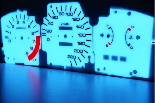 92-95 Honda Civic plasma tacho glow gauge shift plasma dial EG EH EJ1 EJ2