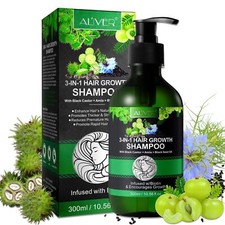 Shampoo Kopfhaut Pflege Haarwachstum mit Rizinusöl Amlaöl Schwarzkümmelöl Vegan