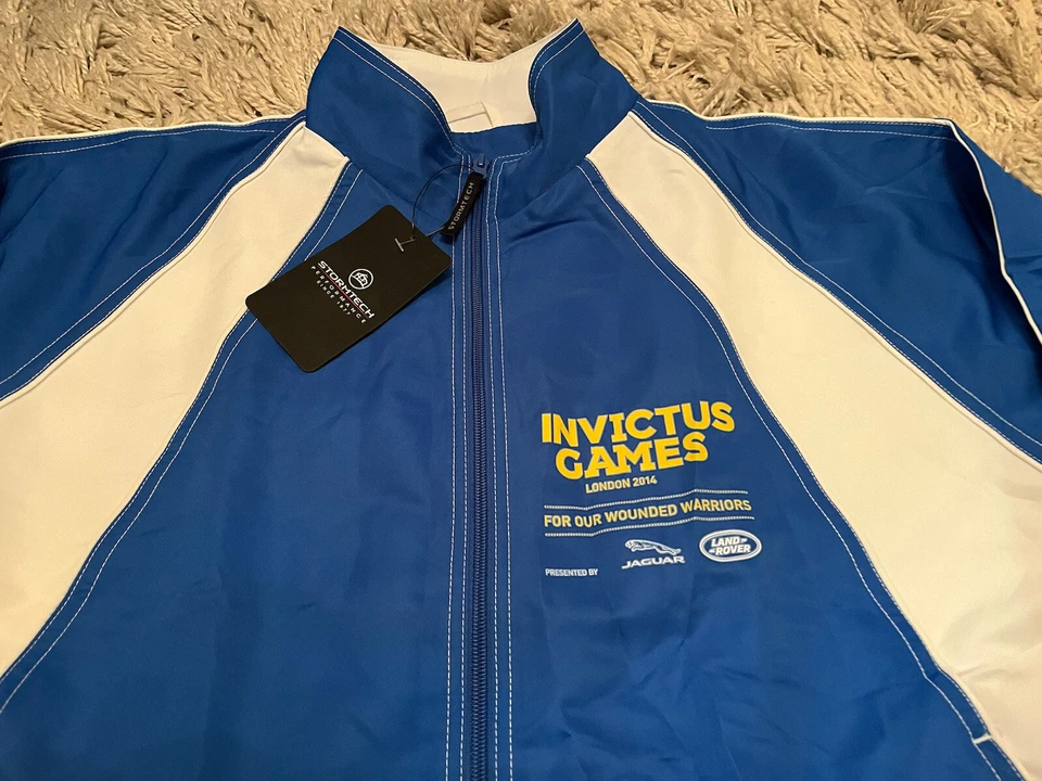 Invictus Games London 2014 Stormtech Windbreaker Jacket Blue Large BNWT RARE - Image 3 of 4
