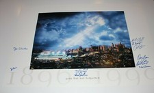 BILL FREEHAN MICKEY LOLICH SIGNED GONE BUT NOT FORGOTTEN TIGER STADIUM 24X36