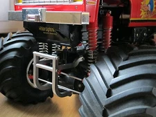 Tamiya RC 1/10 Super Clodbuster Bullhead Aluminum Axle Animal Guard Bumper Grill