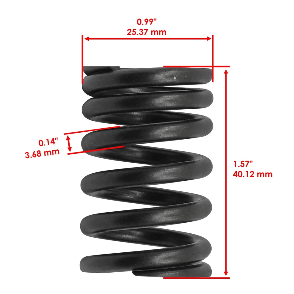 Kit de válvula de admisión y escape Caltric para Kawasaki Bayou 250 KLF250A 2003 2004-2011 Foto 4 de 4