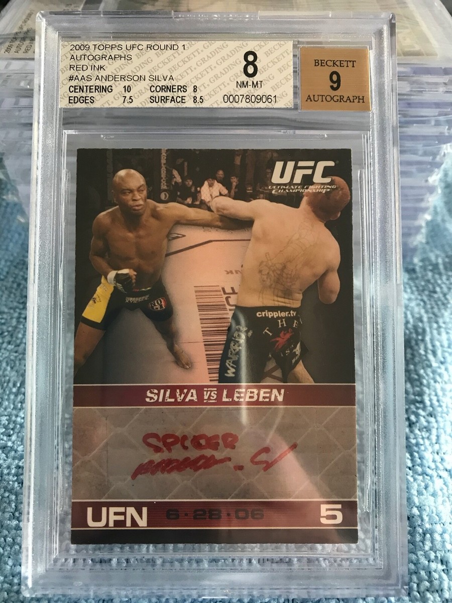 UFC　元王者　ハファエル・ドス・アンジョス　1/1　カード　psa8 UFC】ライト級ランカー対決ドス・アンジョスvs.フィジエフ、DWCS