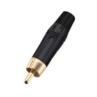 <!--F#f_0-->With Gold Plated Head RCA Male Lotus Jack Speaker Connectors<!--F/-->