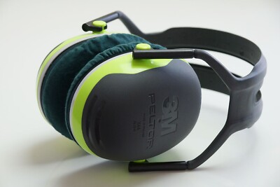 3M PELTOR X4A Earpad Repair & Protection mimimamo Headphone Cover L Green