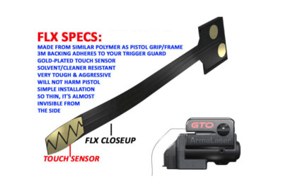 ArmaLaser GTO for Ruger® Security-9 - RED Laser w/ FLX91 Grip