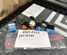 MITSUBISHI ENDEAVOR Engine computer 8631a109 E6T38183 wiring harness pigtails