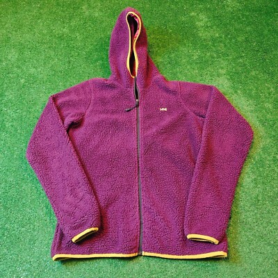 Helly Hansen Pullover Damen Medium Full Zip Lila Sherpa Outdoor Fleece Freizeit