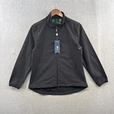 NEW William Murray Jacket Womens Small Black Full Zip Golf Pockets Softshell