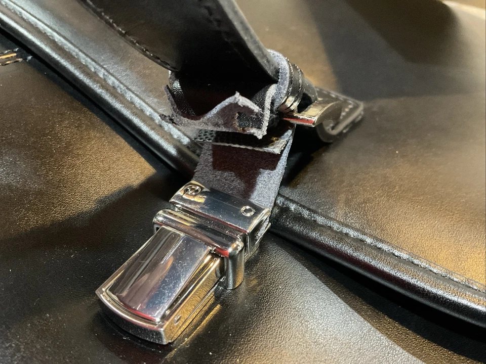 Alpine Swiss Messenger Laptop Brief Case Demo Show Bag Please 👀 Description - Image 4 of 4