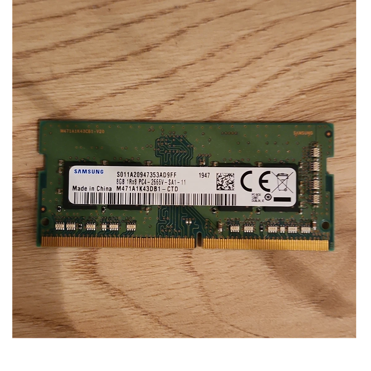 Samsung 8GB Computer DDR4 SDRAM for sale - eBay