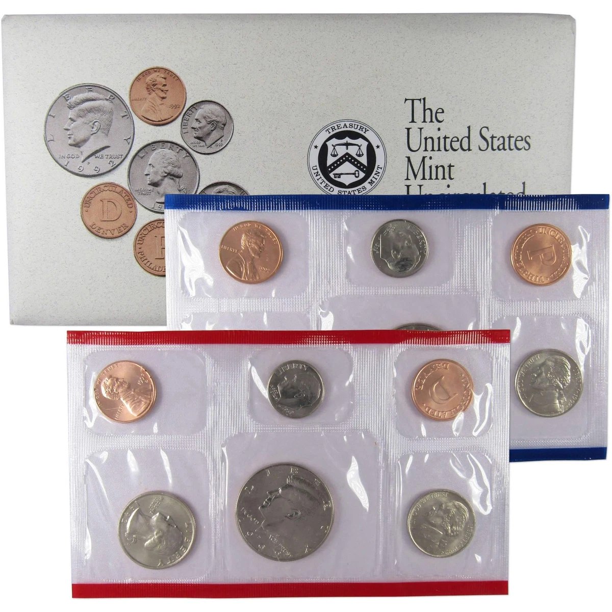 u*t様 アメリカ合衆国 旧貨幣セット 14枚 Uncirculated 1992 US Coin Mint Sets for sale | eBay